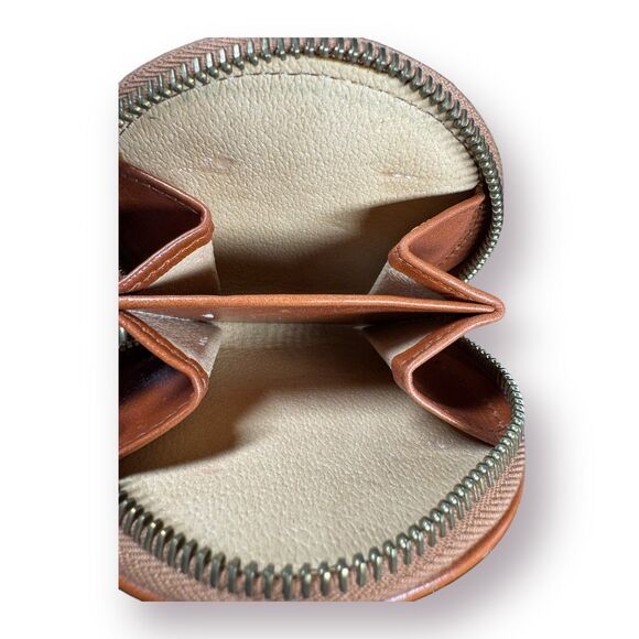 Dooney & Bourke Big Duck Coin Purse All Weather‎ Leather Vintage RARE - Picture 3 of 4